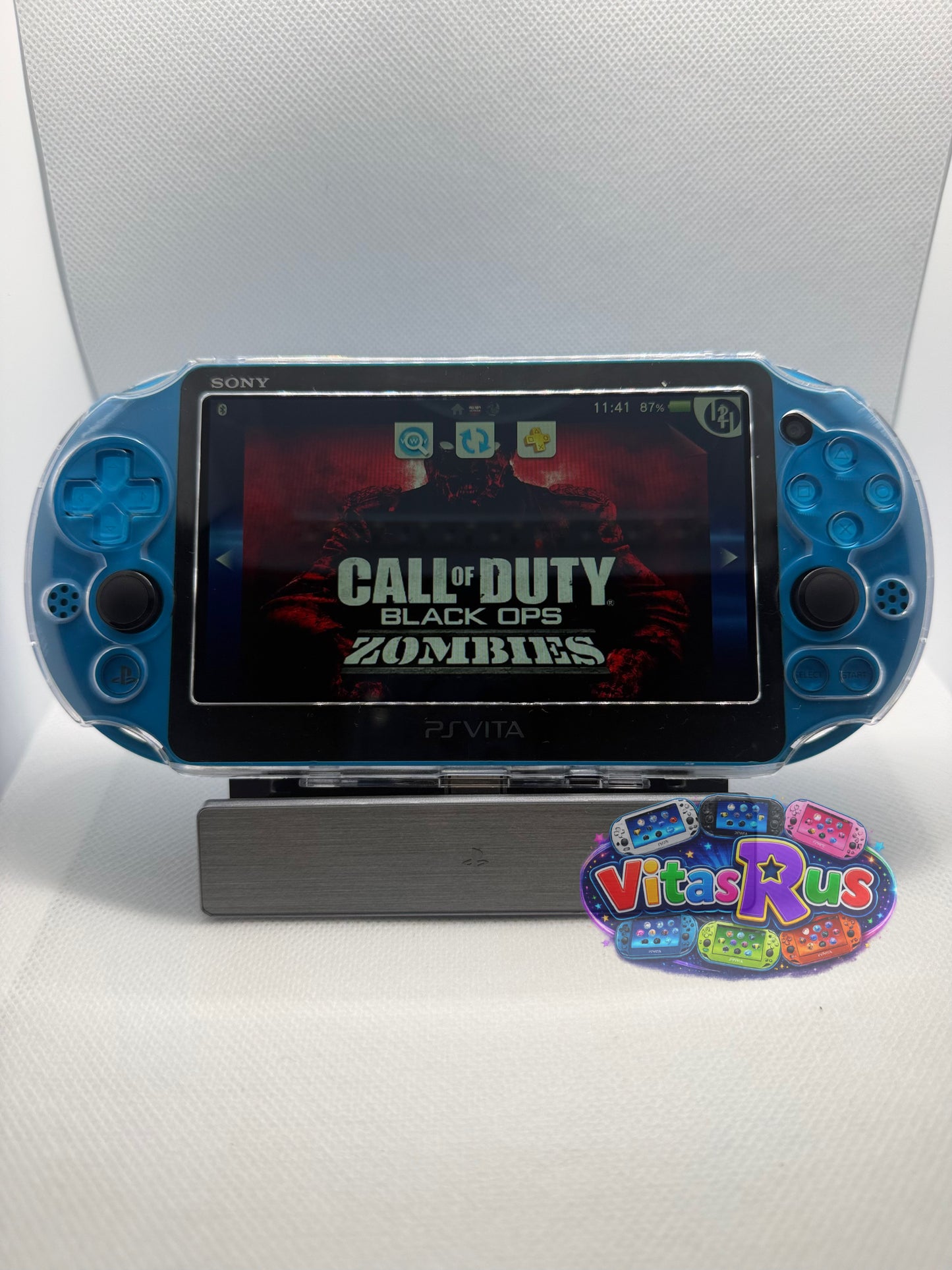 Aqua Blue Modded Vita