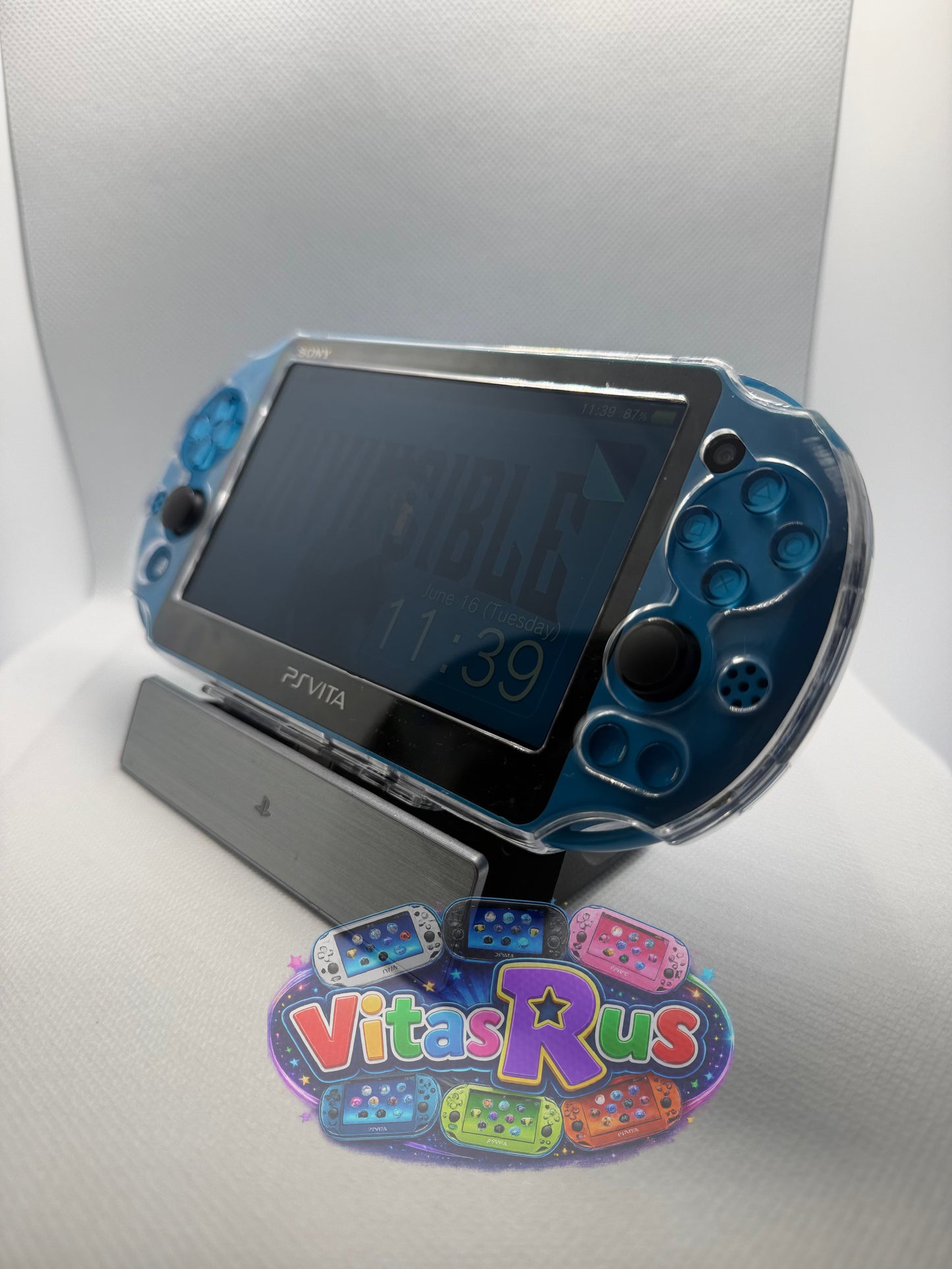 Aqua Blue Modded Vita