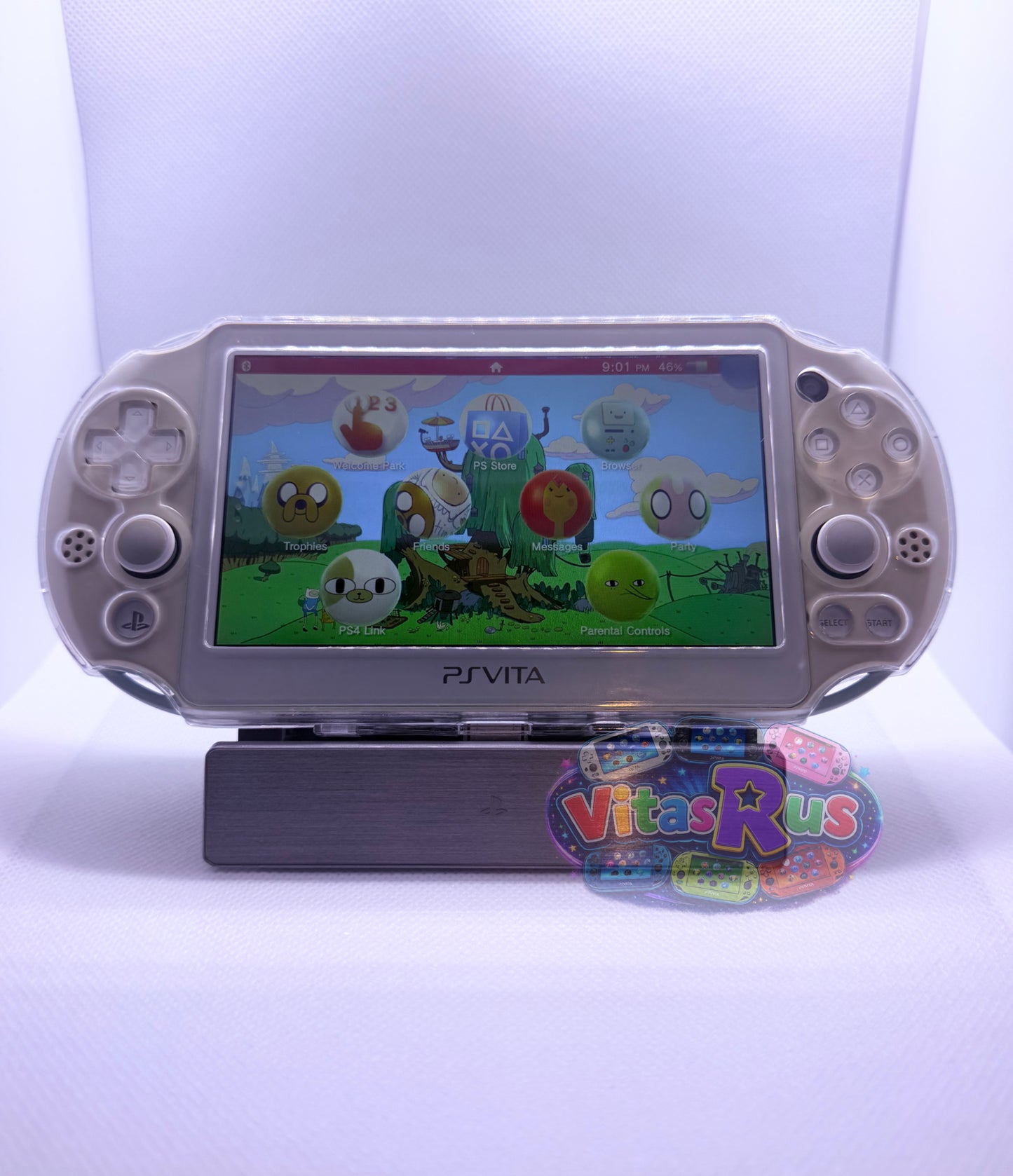 Light Blue Modded Ps vita